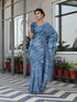 MULMUL MANASVINI TIE-DYED CHANDERI SAREE MULMUL MANASVINI TIE-DYED CHANDERI SAREE